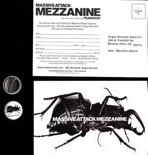 Mezzanine Postcard + Badge